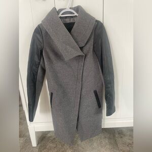 Leather jacket like new .only work a few times